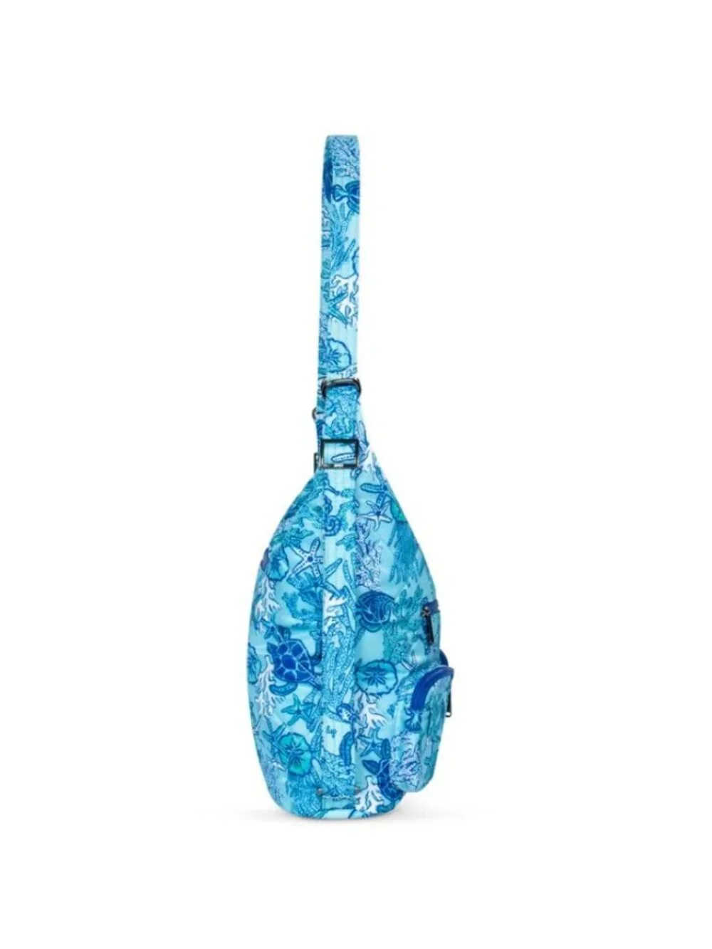 Lug Zipliner 2 Convertible Hobo Bag Backpack Crossbody Sealife Blue